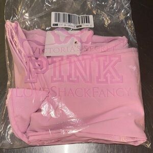 Pink x LoveShackFancy Foldover Leggings from Victoria’s Secret